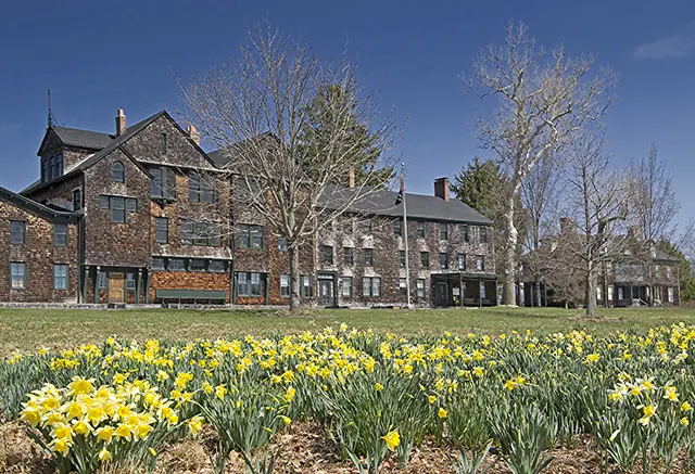 The lodge at Connetquot River State Park Preserve