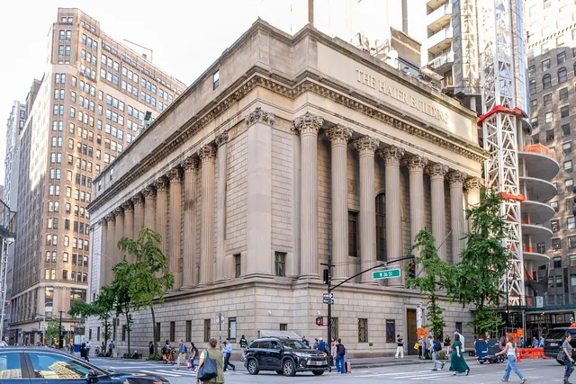 The former Greenwich Savings Bank building, home of Gotham Hall
